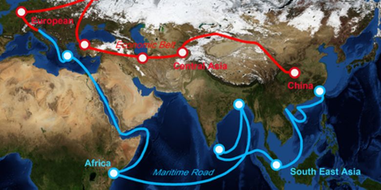 Jalur Sutra Maritim dan Jalur Perdagangan Kuno Dihidupkan